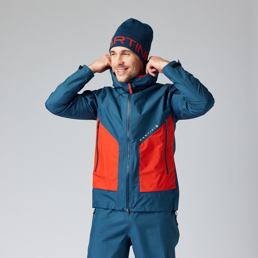 Martini Sportswear - CHANGEOVER - Hardshell Jacken in poseidon-lava - product.alttext.Vorderansicht Model - Herren