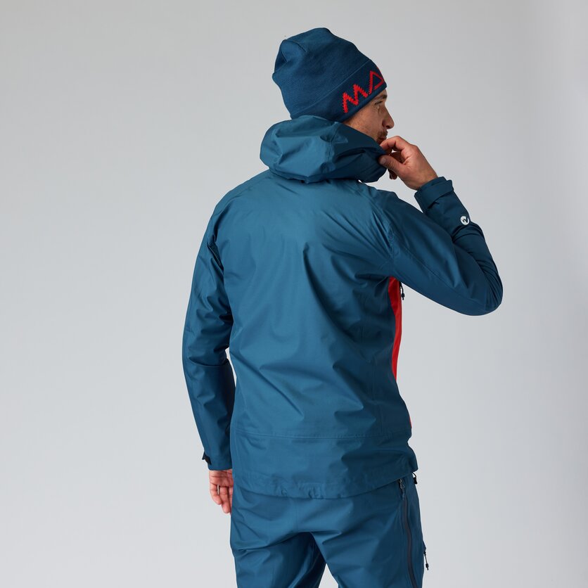 Martini Sportswear - CHANGEOVER - Hardshell Jacken in poseidon-lava - product.alttext.Rückansicht Model - Herren