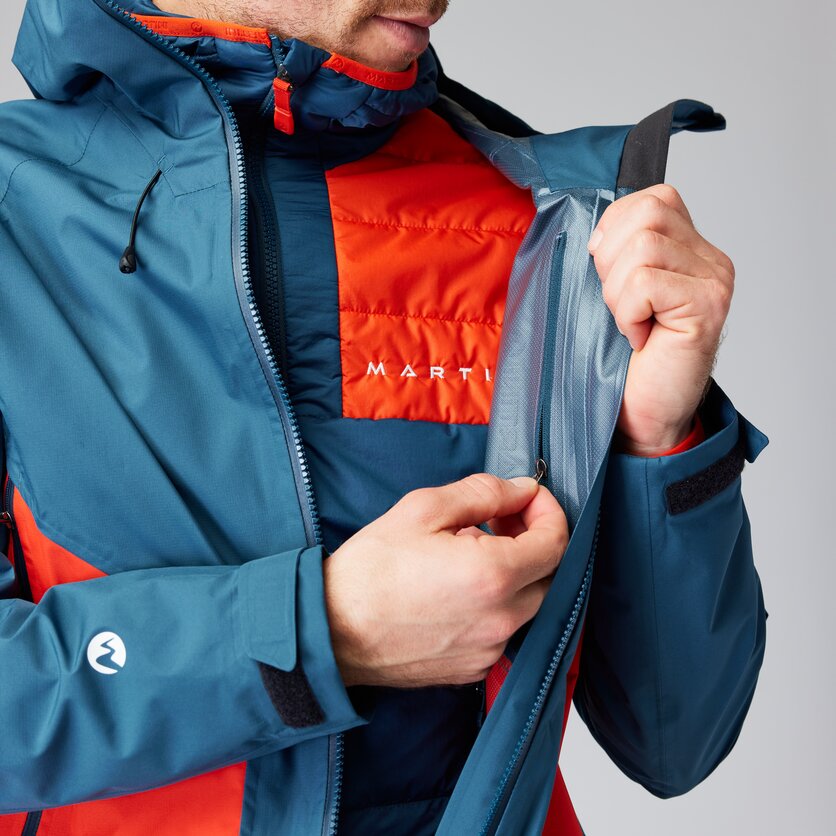 Martini Sportswear - CHANGEOVER - Hardshell Jacken in poseidon-lava - product.alttext.Detail 3 - Herren