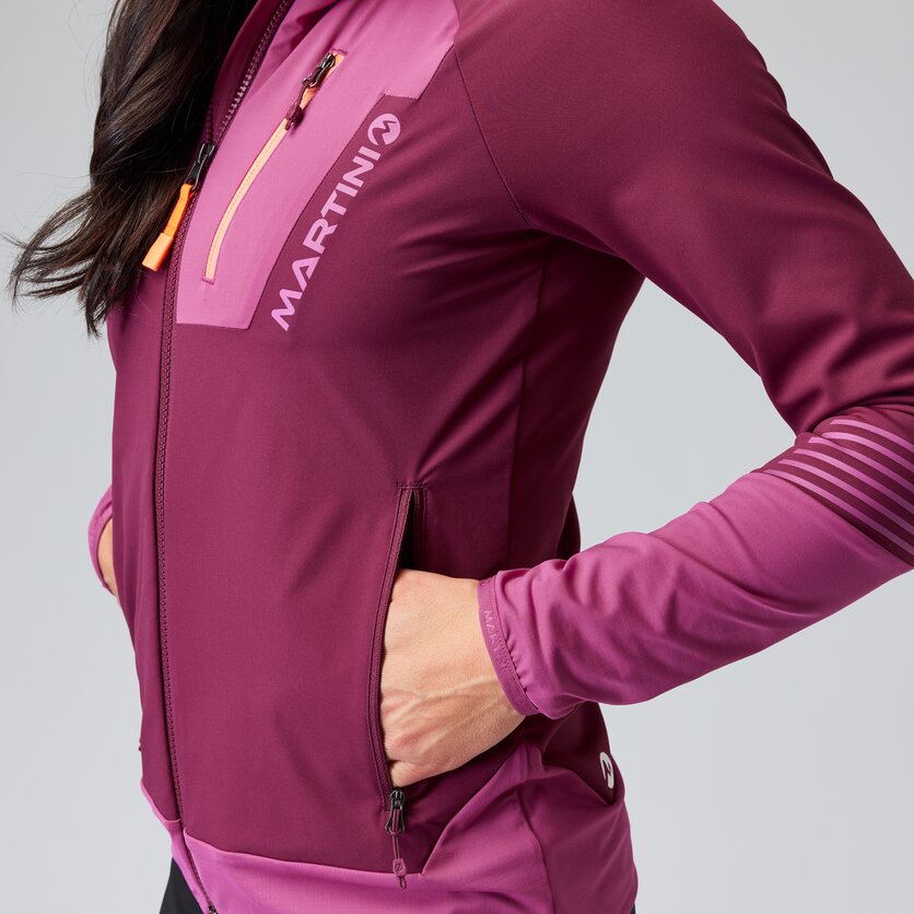 Martini Sportswear - HIGH.SPEED - Hybridjacken in plume-hollyhock - product.alttext.Detail 2 - Damen