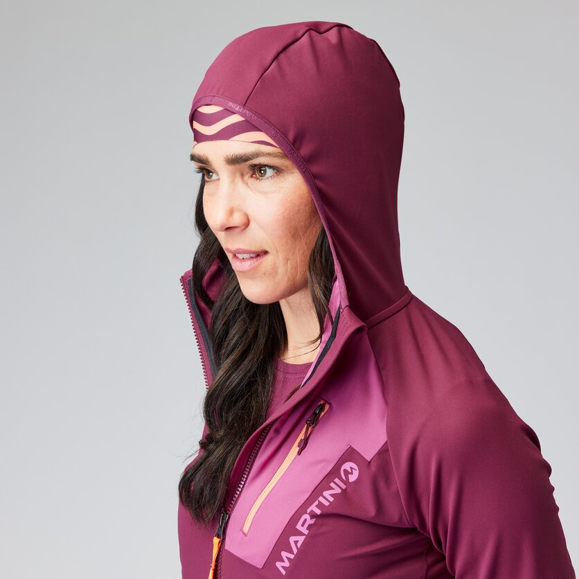 Martini Sportswear - HIGH.SPEED - Hybridjacken in plume-hollyhock - product.alttext.Detail 4 - Damen