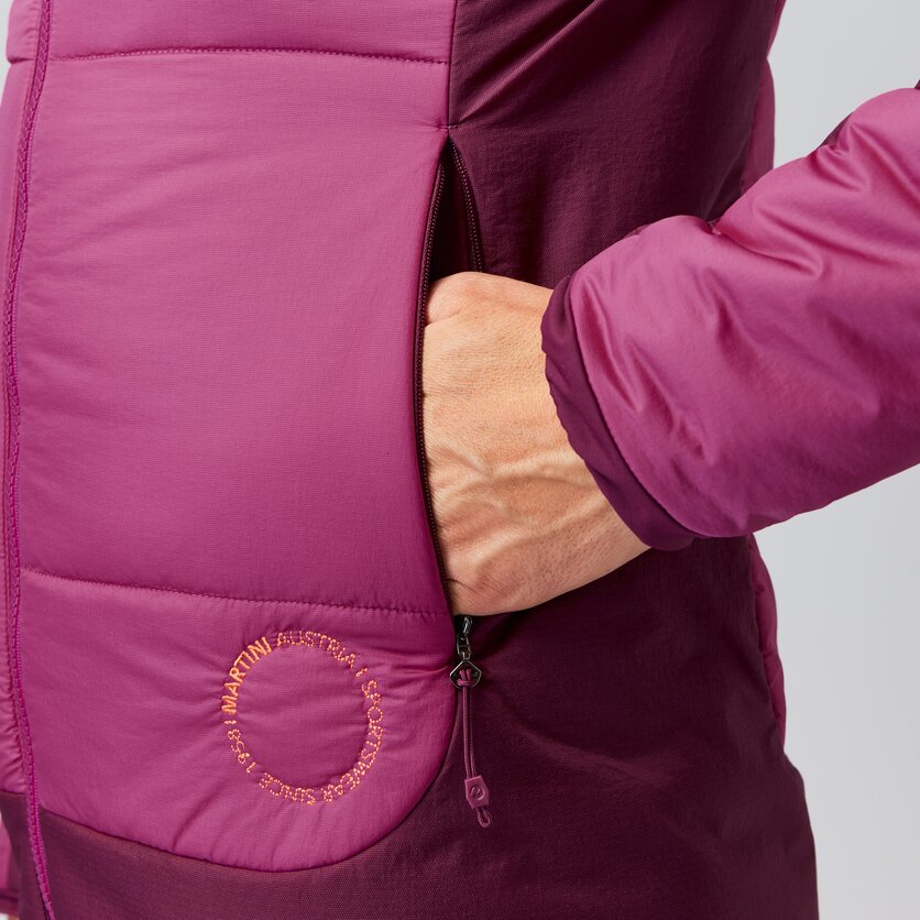 Martini Sportswear - HIGHEST.MTN - Primaloft & Gloft Jackets in hollyhock-plume-poppy - product.alttext.Detail 2 - Women