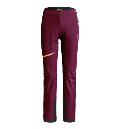 Martini Sportswear - TOP.RUNNER - Pants in Red-Violet-Orange - front view - Women