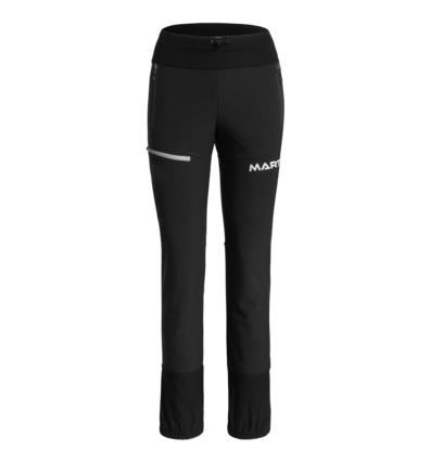 Martini Sportswear - SARAMATI  "K" - Pantaloni extra corti in Nero-Bianco - vista frontale - Unisex