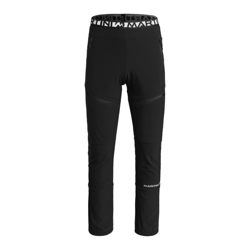 Martini Sportswear - HAUTE ROUTE "K" - Pantaloni lunghi a taglio corto in black - vista frontale - Uomo