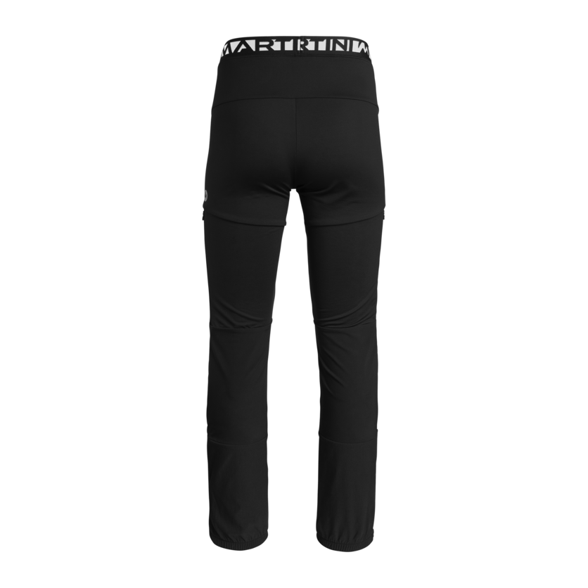 Martini Sportswear - HAUTE ROUTE "K" - Pantaloni lunghi a taglio corto in black - vista posteriore - Uomo