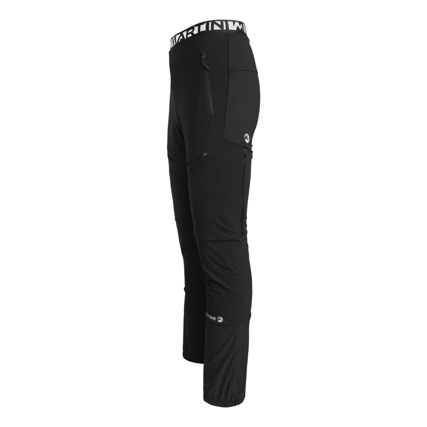 Martini Sportswear - HAUTE ROUTE "K" - Pantaloni lunghi a taglio corto in black - vista laterale - Uomo