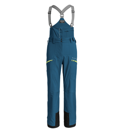 Martini Sportswear - JUMP TURN_PLUS - Capri pants in Night Blue - front view - Women