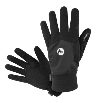 Martini Sportswear - X Alpine Gloves Uni - Gloves & mittens in black - front view - Unisex