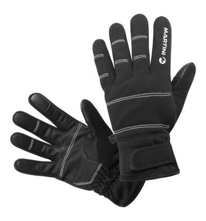 Martini Sportswear - Firn Gloves Uni - Gloves & mittens in black - front view - Unisex