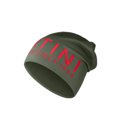 Martini Sportswear - Stormy Functional Cap M - Beanie in mosstone-mars - front view - Unisex