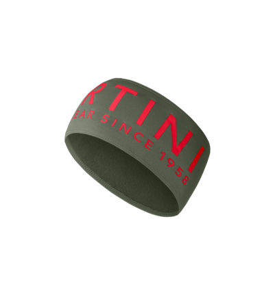 Martini Sportswear - Stormy Functional Headband M - Fasce per la testa in mosstone-mars - vista frontale - Unisex