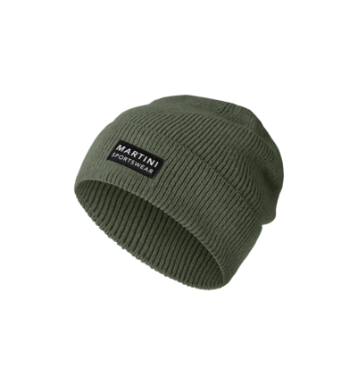 Martini Sportswear - Firstline Knitted Cap Uni - Mütze in mosstone - Vorderansicht - Unisex