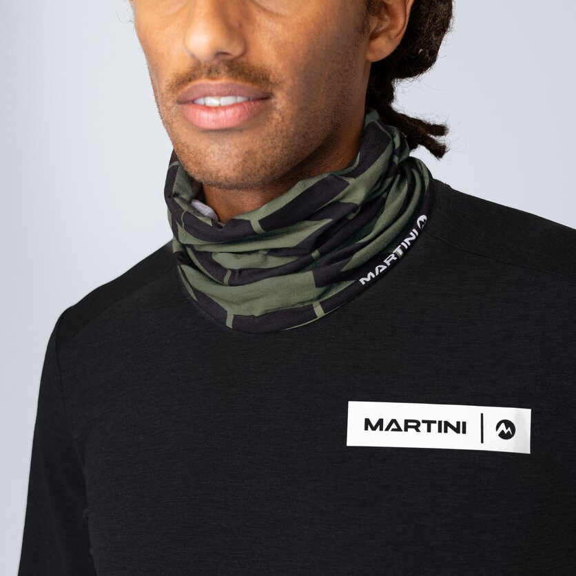 Martini Sportswear - All Passion Tube Uni - Scaldacollo in black/mosstone - product.alttext.Detail 1 - Unisex