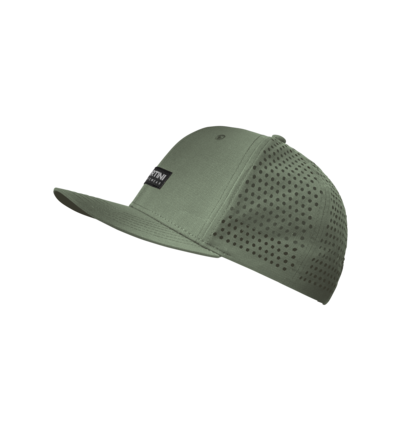 Martini Sportswear - Trailbuddy Snapback Cap Uni - Cap in mosstone - front view - Unisex