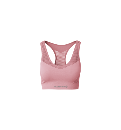 Martini Sportswear - Wanted Bra Seamless W - Reggiseni sportivi in primrose - vista frontale - Donna