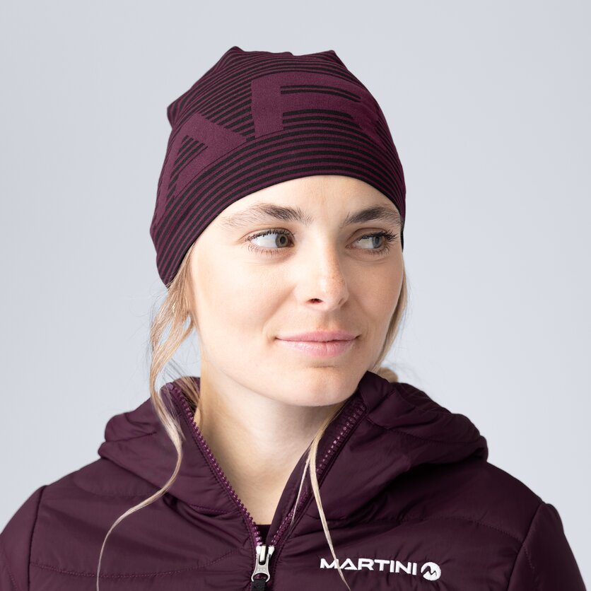 Martini Sportswear - Yalca Seamless Cap Uni - Beanie in black-white - product.alttext.Detail 2 - Unisex