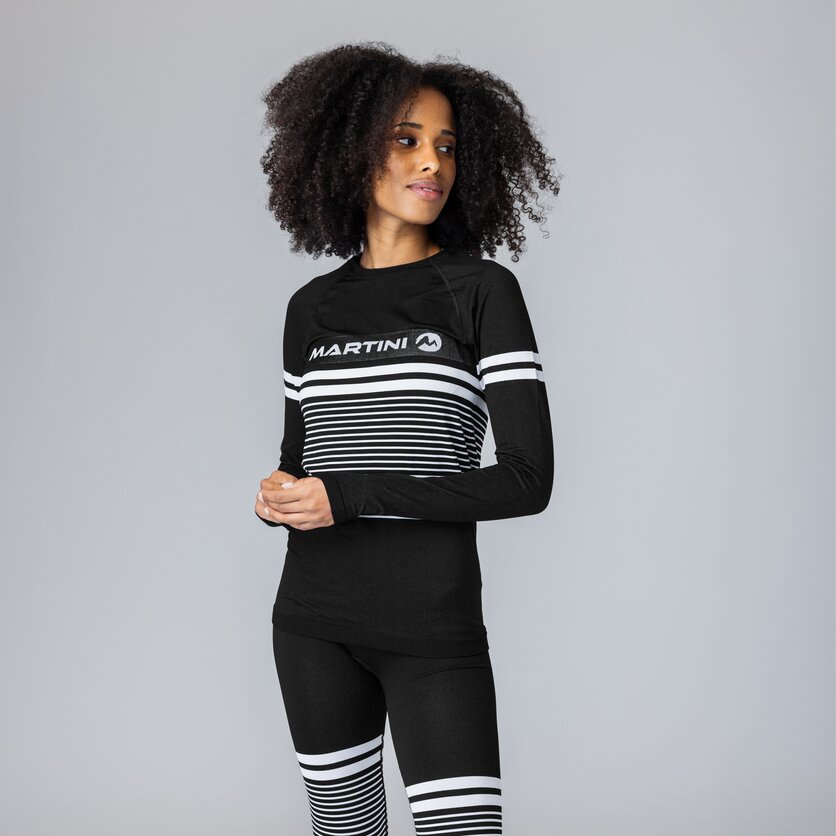 Martini Sportswear - Uwear Shirt W - Baselayer - top in black - product.alttext.Vorderansicht Model - Women