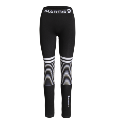 Martini Sportswear - Uwear Pants W - Baselayer - bottoms in black - front view - Women