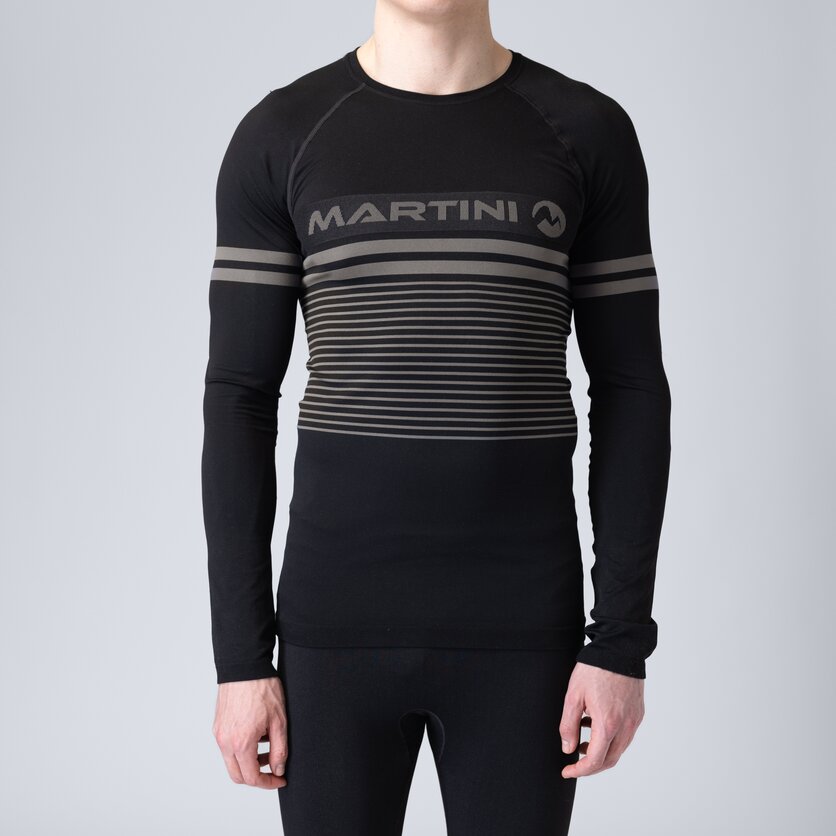 Martini Sportswear - Uwear Shirt M - Baselayer - top in black - product.alttext.Vorderansicht Model - Men