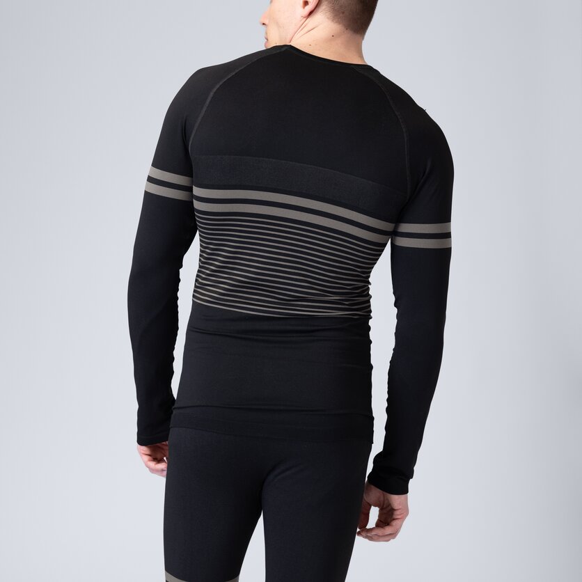 Martini Sportswear - Uwear Shirt M - Baselayer - top in black - product.alttext.Rückansicht Model - Men