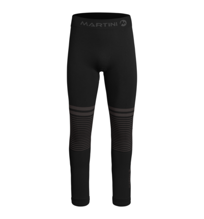 Martini Sportswear - Uwear Pants M - Baselayer - bottoms in black - front view - Men