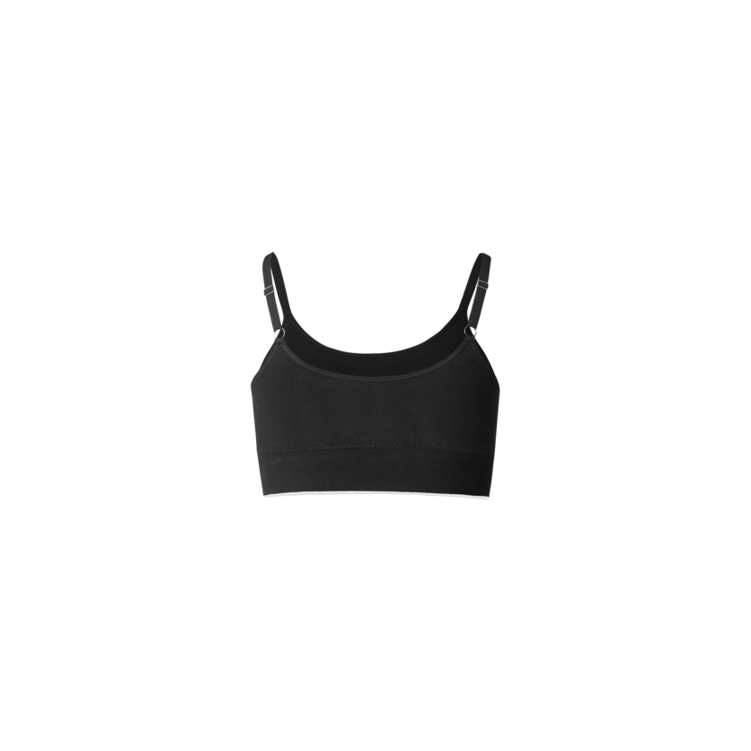 Martini Sportswear - Wanted Top Seamless W - Sport bras in black - rear view - Women