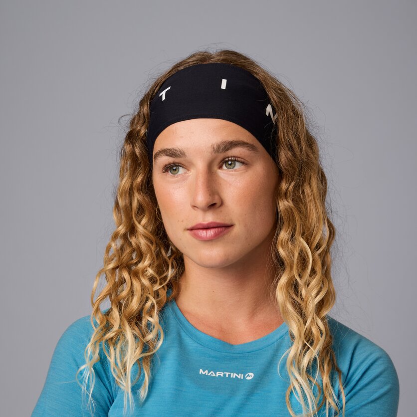 Martini Sportswear - Via Headband W - Stirnbänder in white - Vorderansicht Model - Damen