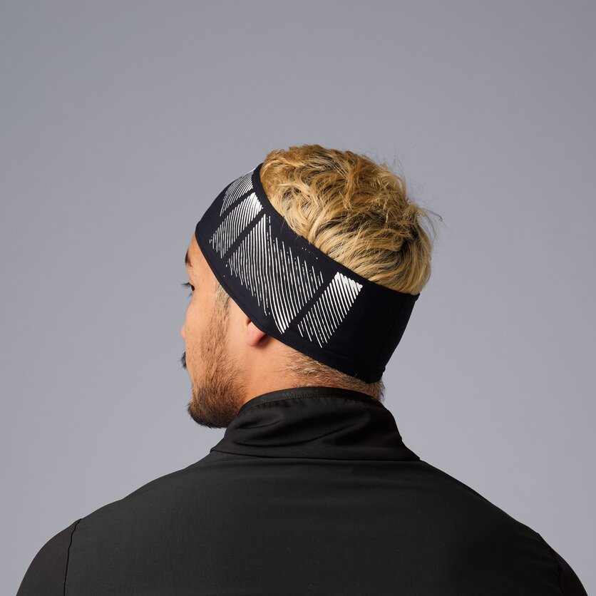 Martini Sportswear - Trektech Headband M - Stirnbänder in tendril-black - Rückansicht Model - Herren