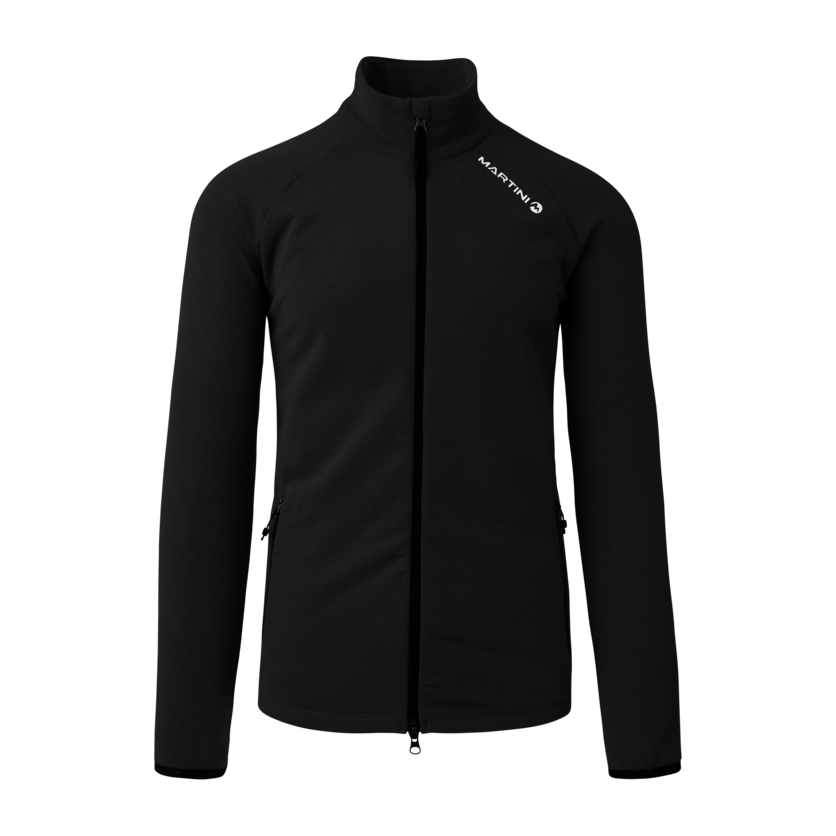 Martini Sportswear - Hillclimb Midlayer Jacket M - Midlayers in black - Vorderansicht - Herren