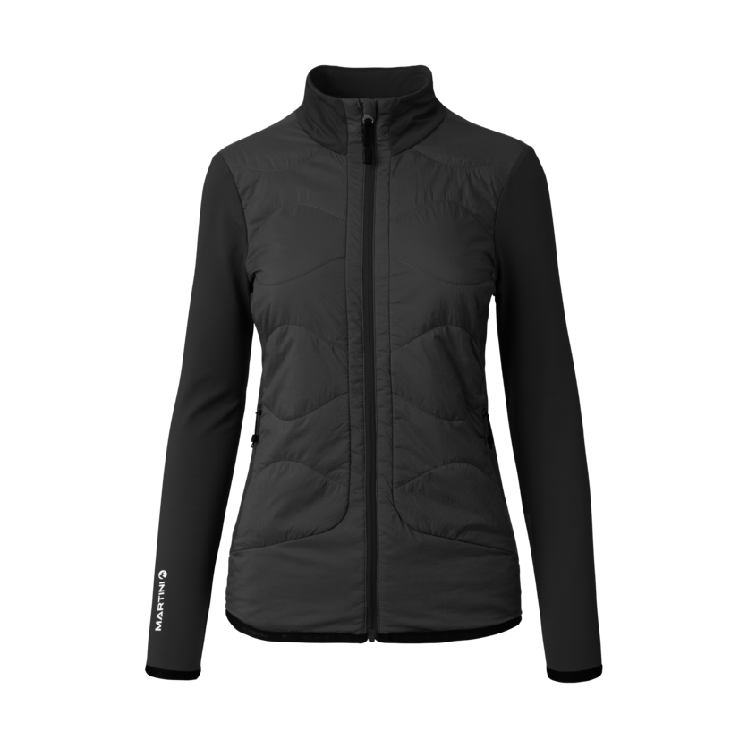 Martini Sportswear - Sunrise Hybrid Jacket Primaloft ® W - Hybridjacken in black - Vorderansicht - Damen