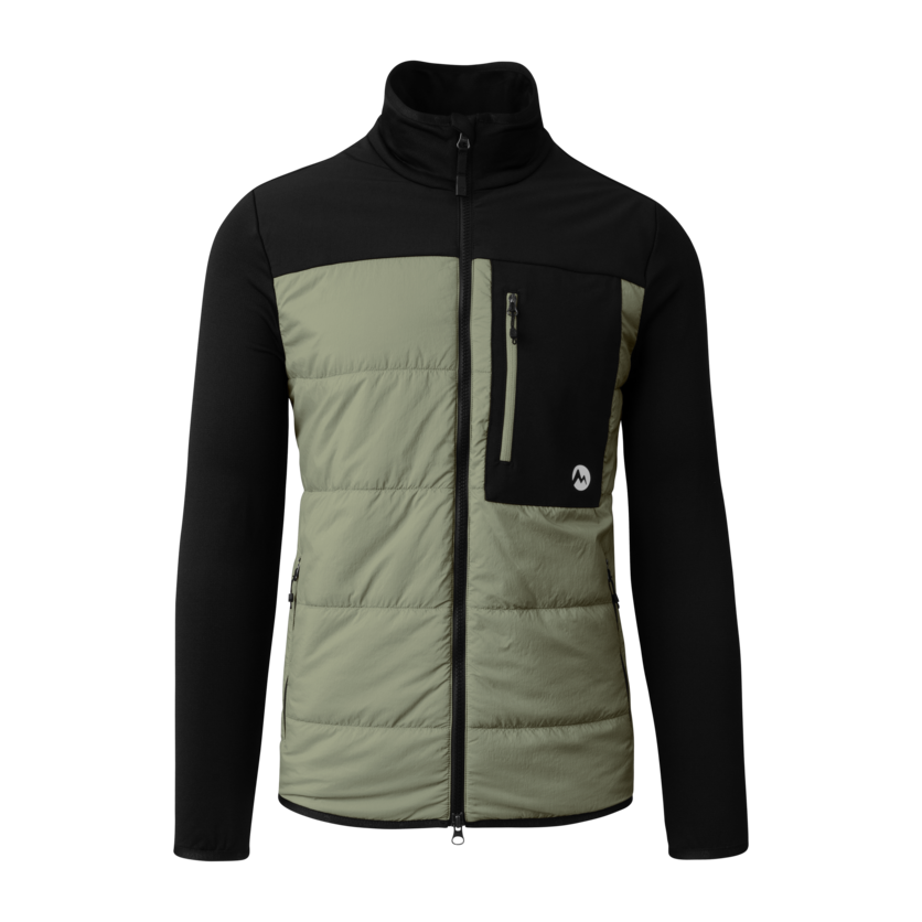 Martini Sportswear - Daybreaker Hybrid Jacket Primaloft® M - Hybridjacken in tendril-black - Vorderansicht - Herren