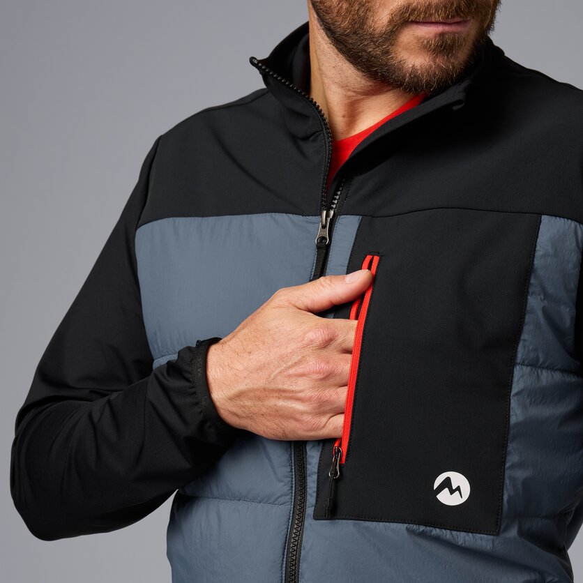 Martini Sportswear - Daybreaker Hybrid Jacket Primaloft® M - Hybridjacken in tendril-black - Detail 3 - Herren