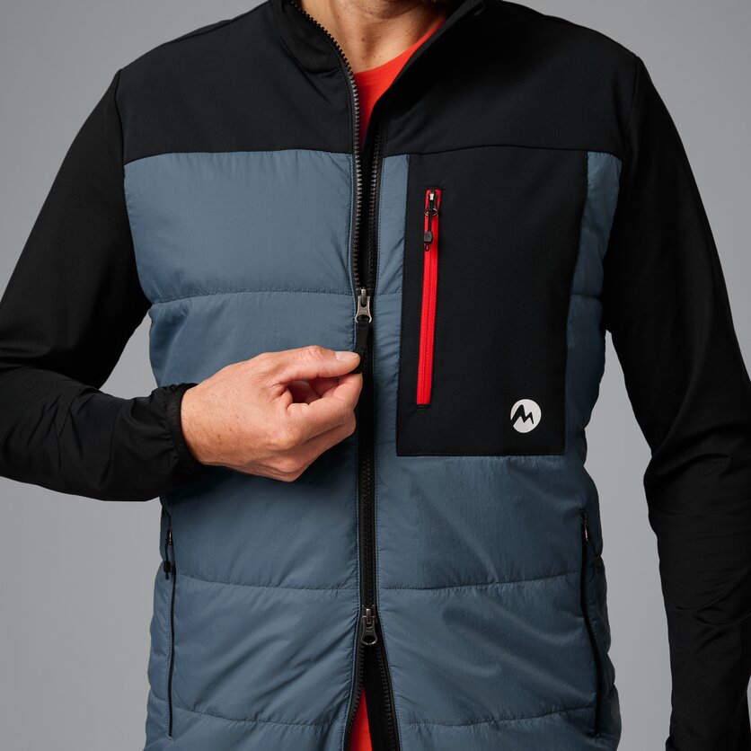 Martini Sportswear - Daybreaker Hybrid Jacket Primaloft® M - Hybridjacken in tendril-black - Detail 4 - Herren