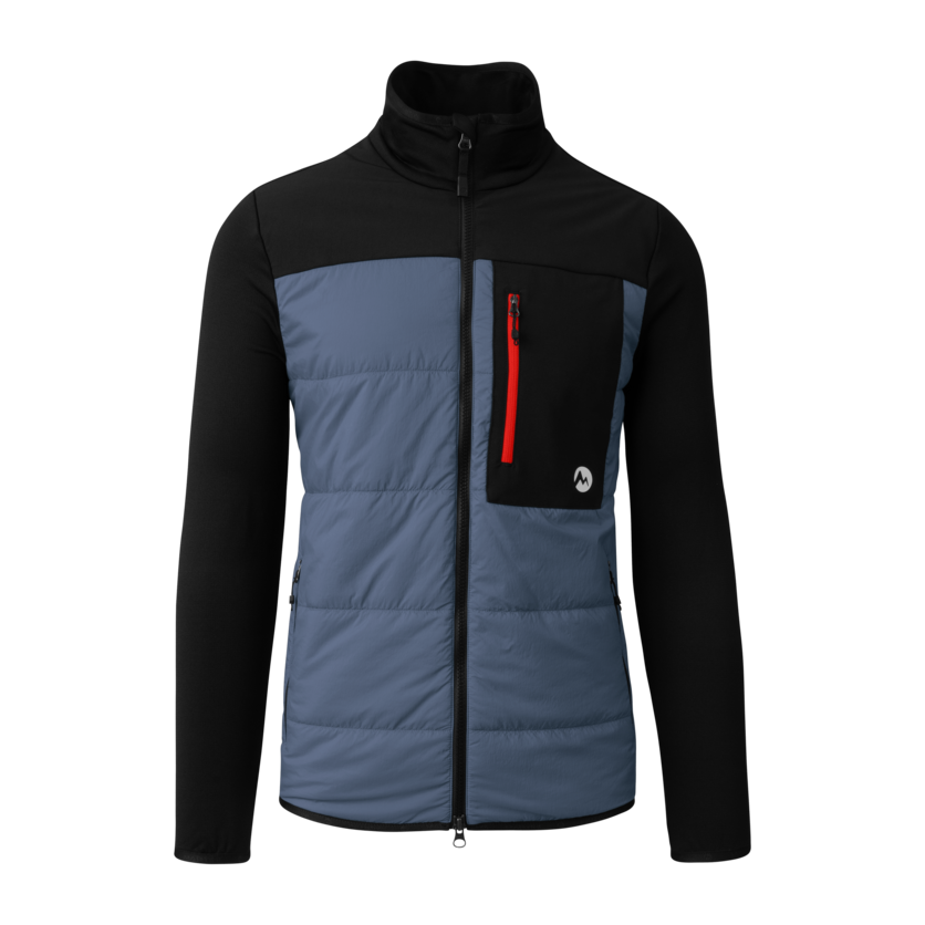 Martini Sportswear - Daybreaker Hybrid Jacket Primaloft® M - Hybrid jackets in dark blue-black - front view - Men