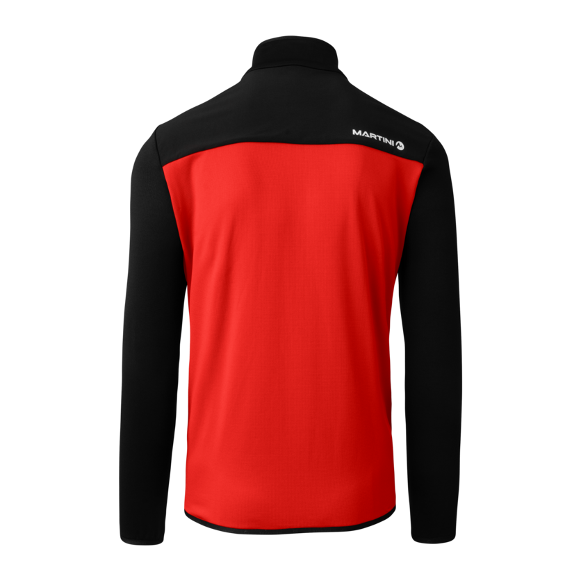 Martini Sportswear - Daybreaker Hybrid Jacket Primaloft® M - Hybrid jackets in fiery-black - rear view - Men