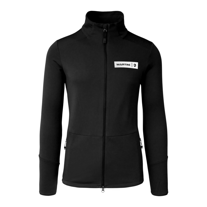 Martini Sportswear - Argon Midlayer Jacket M - Fleece in black - product.alttext.Vorderansicht - Men