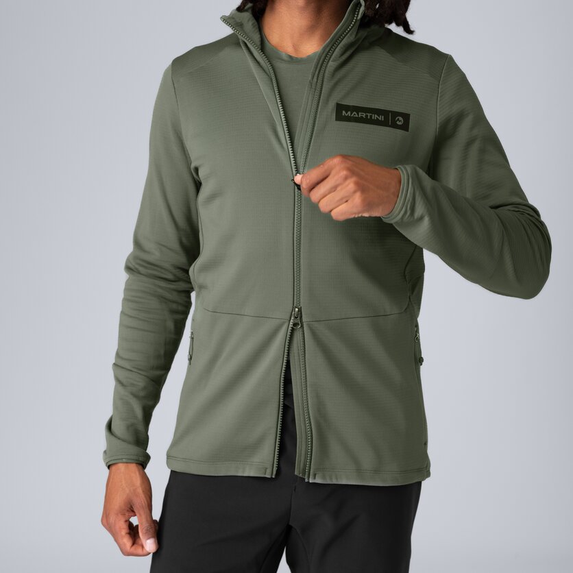 Martini Sportswear - Argon Midlayer Jacket M - Fleecejacke in black - product.alttext.Detail 2 - Herren