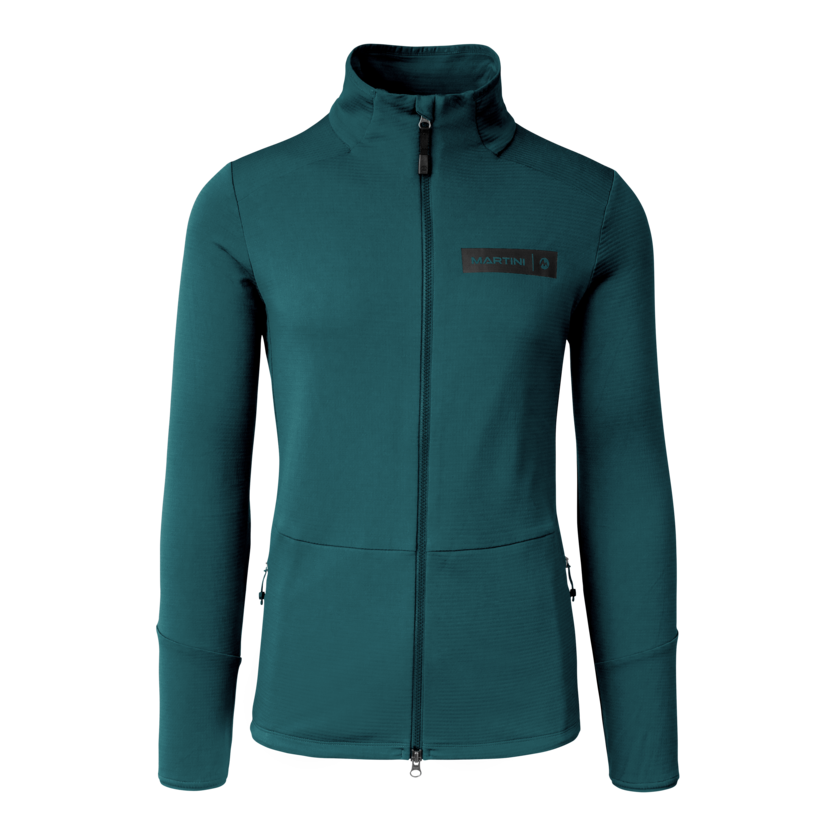 Martini Sportswear - Argon Midlayer Jacket M - Fleecejacke in seaport - product.alttext.Vorderansicht - Herren