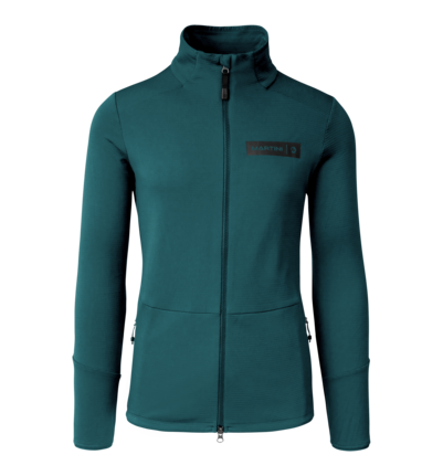 Martini Sportswear - Argon Midlayer Jacket M - Pile in seaport - vista frontale - Uomo