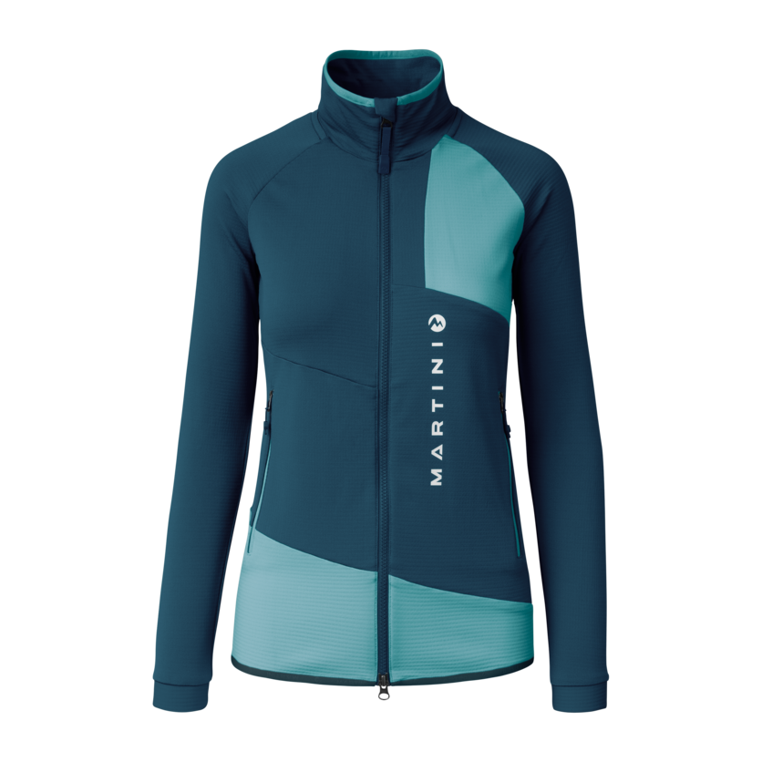 Martini Sportswear - Argon Midlayer Jacket W - Fleece in poseidon-surf - product.alttext.Vorderansicht - Women