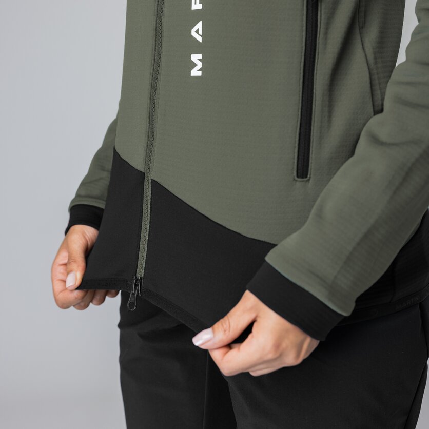 Martini Sportswear - Argon Midlayer Jacket W - Fleecejacke in black - product.alttext.Detail 4 - Damen