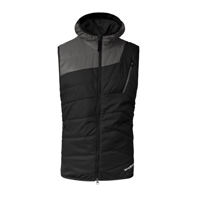 Martini Sportswear - Firstline Hybrid Vest Primaloft® M - Gilet in steel - vista frontale - Uomo