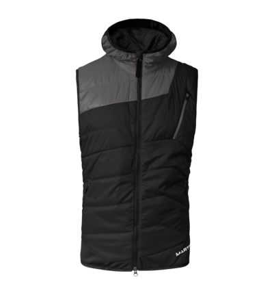 Martini Sportswear - Firstline Hybrid Vest Primaloft® M - Westen in black-steel - Vorderansicht - Herren