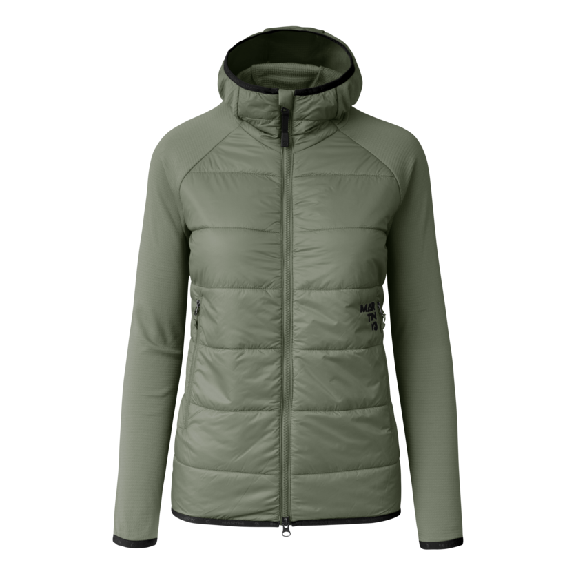 Martini Sportswear - Firstline Hybrid Jacket Primaloft® W - Giacche ibride in black/mosstone - product.alttext.Vorderansicht - Donna