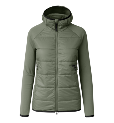 Martini Sportswear - Firstline Hybrid Jacket Primaloft® W - Hybrid jackets in seaport-scooter - front view - Women