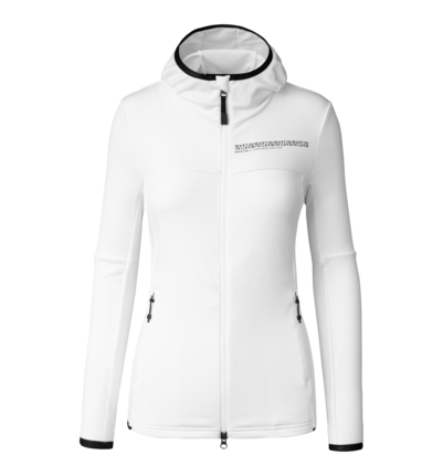 Martini Sportswear - Recharge Midlayer Jacket W - Pile in white - vista frontale - Donna