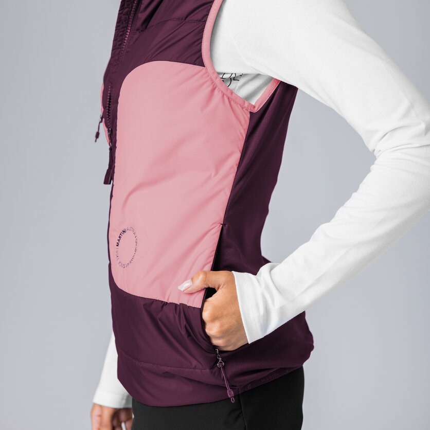 Martini Sportswear - Argon Hybrid Vest G-LOFT® W - Westen in black - product.alttext.Detail 2 - Damen