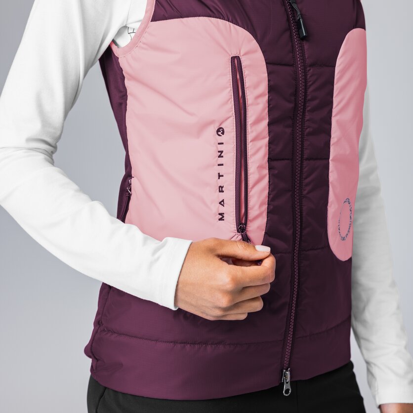 Martini Sportswear - Argon Hybrid Vest G-LOFT® W - Westen in black - product.alttext.Detail 4 - Damen