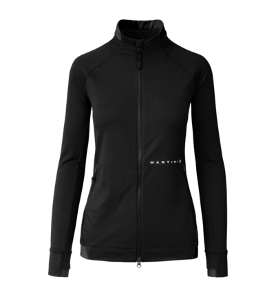 Martini Sportswear - Firstline Midlayer Jacket W - Midlayers in black - front view - Women